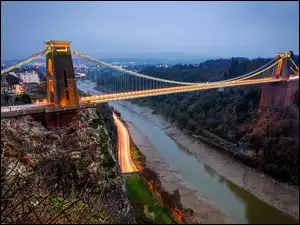 Las, Anglia, Most, Bristol, Rzeka