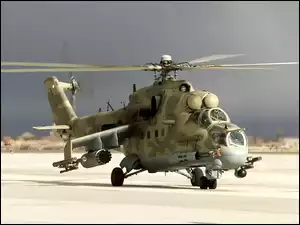 Bojowy, Mi-24, Helikopter