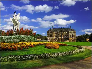 Barokowy, Rzeźba, Pałac, Park