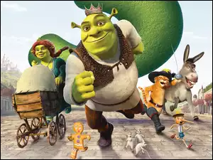 Postacie z filmu animowanego Shrek