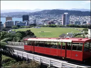 Nowa Zelandia, Tramwaj, Wellington, Miasto