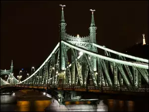 Budapeszt, Węgry, Most, Wolności