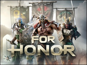 Rycerz wiking i samuraj postacie z gry akcji For Honor