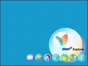 Programy MSN, domek, grafika, motyl