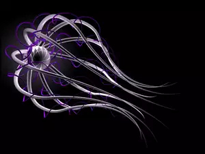 kształt pływającej meduzy w grafice wektorowej
