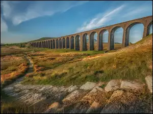 Ribblehead Viaduct w Wielkiej Brytani