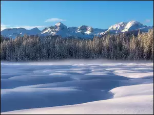 Zima w górach