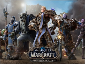 Plakat gry World of Warcraft: Battle for Azeroth