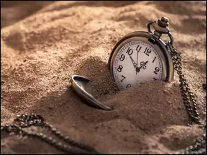 kieszonkowy zegarek w piasku