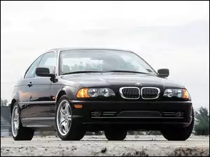 Coupe, Czarne, BMW E 46