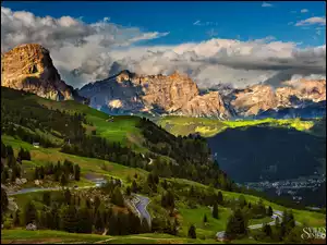 Panorama Dolomitów