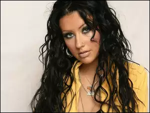 długie, Christina Aguilera, kręcone, włosy