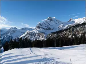 Zima, Śnieg, Góry