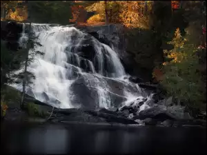 Wodospad High Falls w Kanadzie