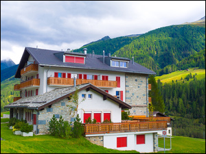 Dom w Alpach