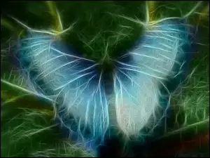 Motyl w sztuce cyfrowej