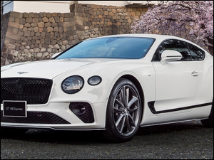 Biały, Bentley Continental GT