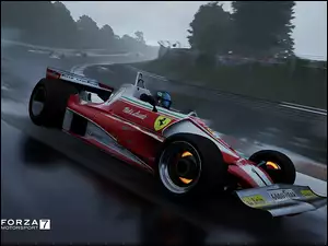 Bolid Ferrari Formuła 1 w grze Forza Motorsport 7