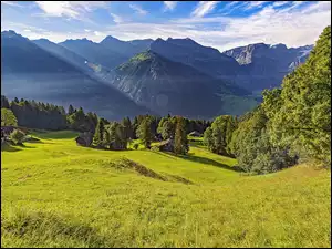 Domy wczasowe w szwajcarskich Alpach