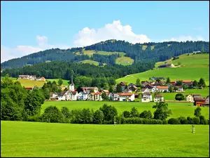 Wzgórza, Miasteczko, Sankt Gallen