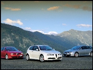 Alfa Romeo 166, Alfa Romeo 147, Alfa Romeo 159
