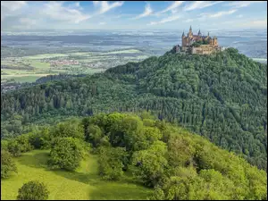 Zamek Hohenzollern w Niemcy