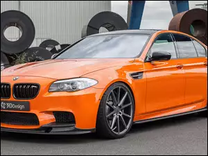 BMW M5 by 3D Design, Pomarańczowe