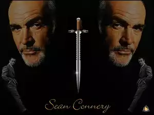 twarze, Sean Connery, miecz
