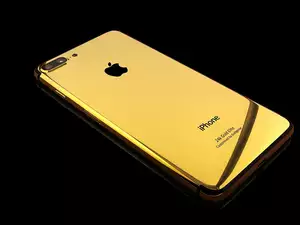 Iphon Apple 24k Gold