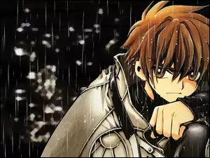 Tsubasa Reservoir Chronicles, deszcz, chłopiec