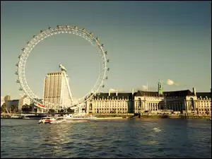 Anglia, Rzeka, Tamiza, London Eye