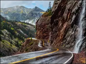 Droga, Stany Zjednoczone, San Juan, Góry, Kolorado
