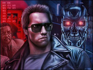 Arnold Schwarzenegger w filmie The Terminator