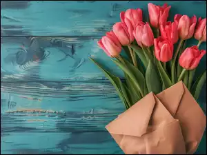 Koperty, Kwiat, Tulipany
