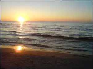 Zachód Słońca, Plaża