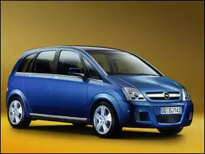 Niebieski, Opel Meriva