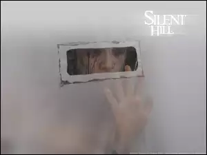 Silent Hill, tło, dłoń, oczy