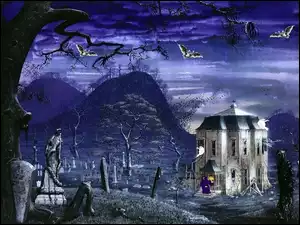 Halloween, cmentarzysko