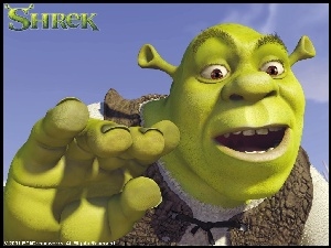 Shrek, dłoń