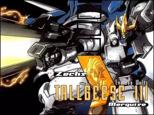 Gundam Wing, broń, robot, maska