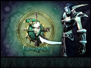 World Of Warcraft, fantasy, kobieta, elf
