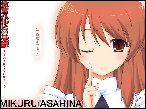 oko, Suzumiya Haruhi No Yuuutsu, Mikuru Asahina