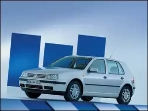 Volkswagen Golf 4, Srebrny