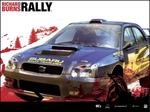 samochód, Richard Burns Rally, impreza, subaru, grafika