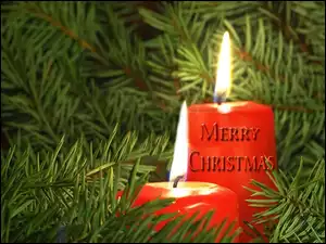 Boże Narodzenie, świeczki