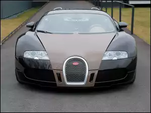 Bugatti Veyron, Brązowy, Przód
