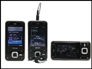 Słuchawki, Nokia N81, Czarna