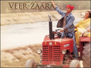Veer Zaara, traktor, Shahrukh Khan, Preity Zinta