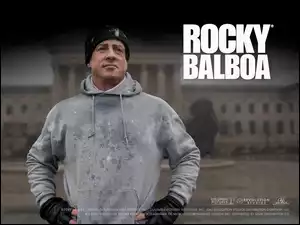 zima, Rocky Balboa, bluza, trening, Sylvester Stallone