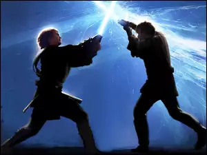 Star Wars, laser, walka, mężczyźni